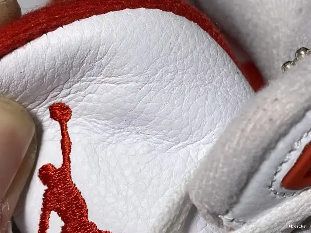 Reps TB University Tinker Air White 3 Red Jordan Retro CJ0939-100 0508